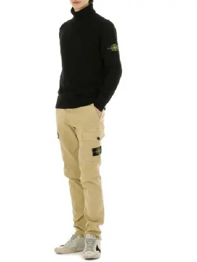 Waffen Patch Cargo Straight Pants Beige - STONE ISLAND - BALAAN 4