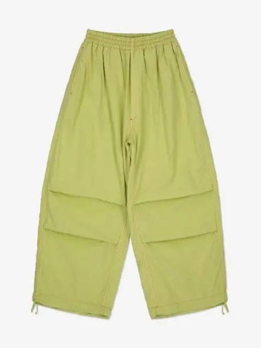 Oversized elastic pants apple green MRTWMBOT051COT0457627 - SUNNEI - BALAAN 1