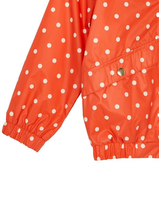 Kids Hooded Jacket 2321010542 RED - MINI RODINI - BALAAN 10