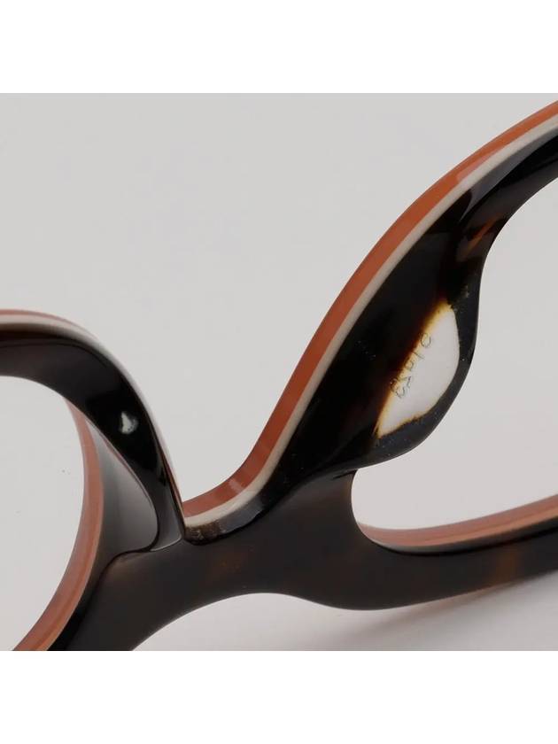 Eyewear Logo Glasses Brown - CELINE - BALAAN 6