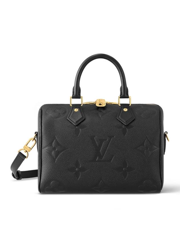 Speedy Bandouliere 25 Monogram Tote Bag Black - LOUIS VUITTON - BALAAN 2