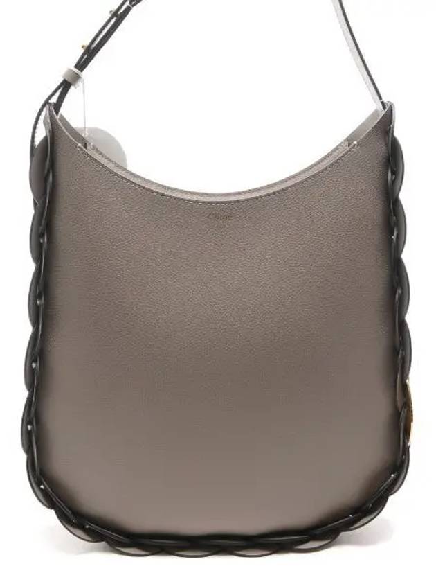 Darryl Smooth Calfskin Medium Shoulder Bag Grey - CHLOE - BALAAN 2