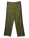 OT228 B Olive Poly Smooth Narrow Track Pants Men s Long - NEEDLES - BALAAN 2