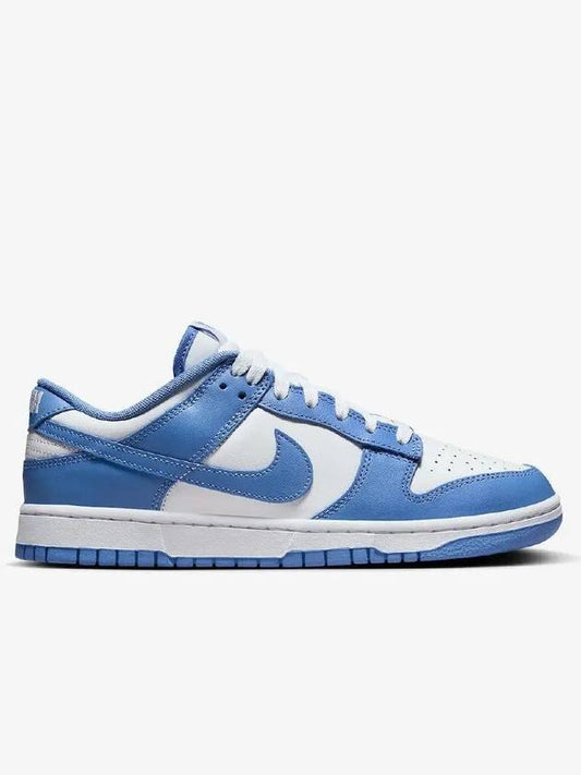 Dunk Low Retro Low Top Sneakers White Polar Blue - NIKE - BALAAN 2