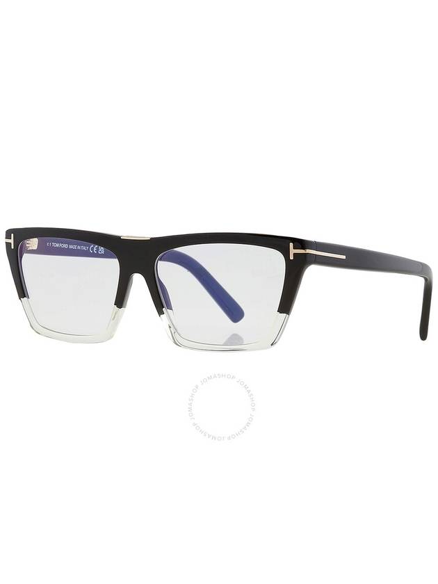 Tom Ford Blue Light Block Browline Ladies Eyeglasses FT5912-B 005 57 - TOM FORD - BALAAN 2