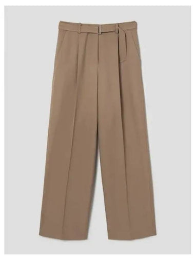 Pin tuck belted slacks beige domestic product GM0024060444474 - JUUN.J - BALAAN 1