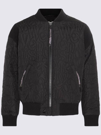 23 fw Black Nylon Bomber Casual Jacket 33040009W00PSN401 B0480932385 - VIVIENNE WESTWOOD - BALAAN 2