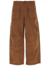 Pantalone Lungo Cargo Straight Pants Brown - TEN C - BALAAN 2