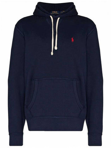 Embroidered Logo Pony Hoodie Navy - POLO RALPH LAUREN - BALAAN 1