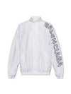 Embroidered Logo Track Jacket White - BALENCIAGA - BALAAN 2