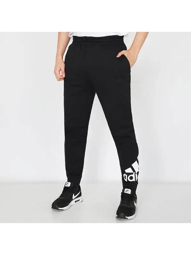 Big Logo Track Pants Black - ADIDAS - BALAAN 2