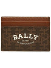 Bhar Logo Card Wallet Brown - BALLY - BALAAN 3