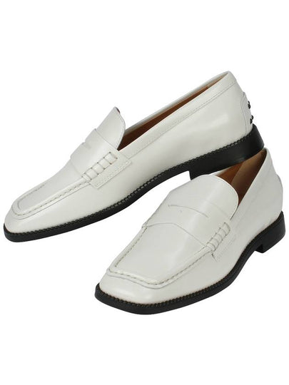 Leather Loafers White - TOD'S - BALAAN 2