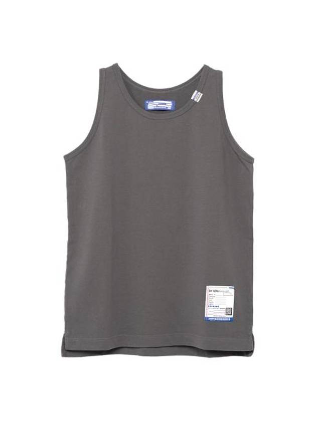 Heavy Weight Jersey Sleeveless Dark Grey - MAISON MIHARA YASUHIRO - BALAAN 1