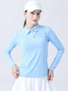 Cool Functional Cool Material Shirt Collar Sky Blue T-Shirt DO3242TS001 - DOYOUKNOWMC GOLF WEAR - BALAAN 4