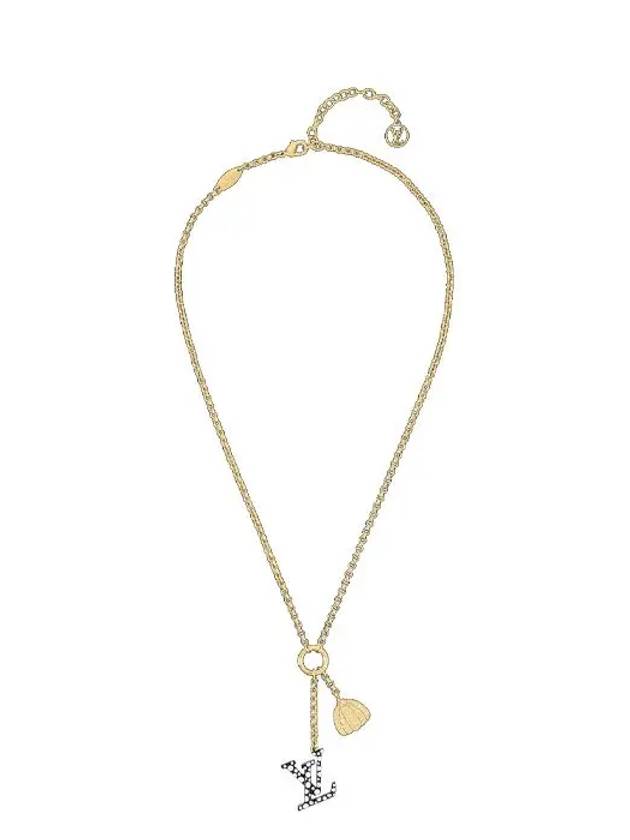 Iconic Infinity Dot Necklace Gold - LOUIS VUITTON - BALAAN 5