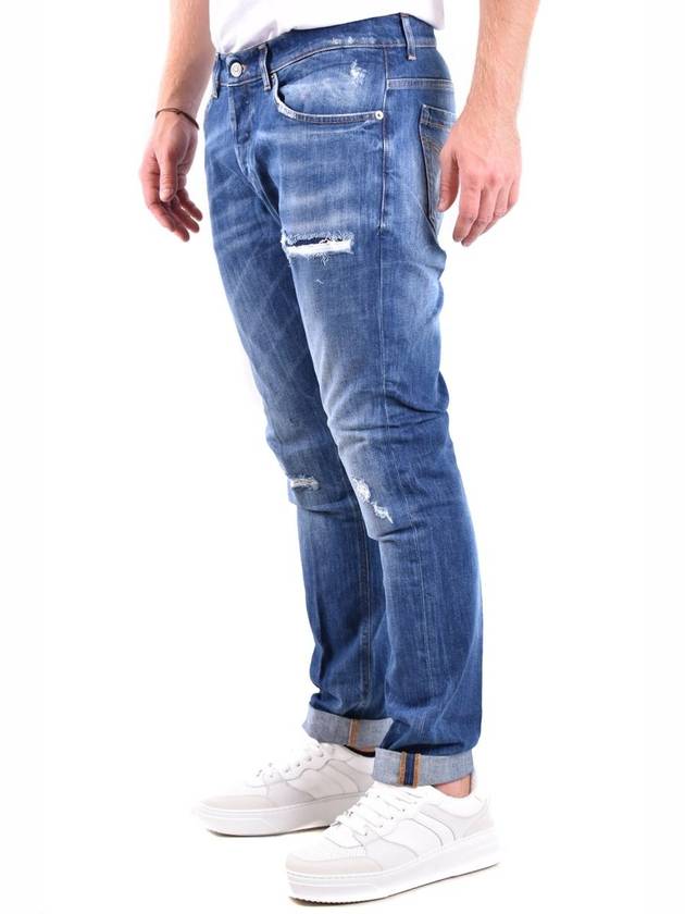 Denim Straight Pants UP232 DS0107U GF9 DU800 BLUE - DONDUP - BALAAN 5