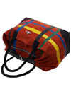 Striped Cotton Canvas Duffel Bag Red - VIVIENNE WESTWOOD - BALAAN 5