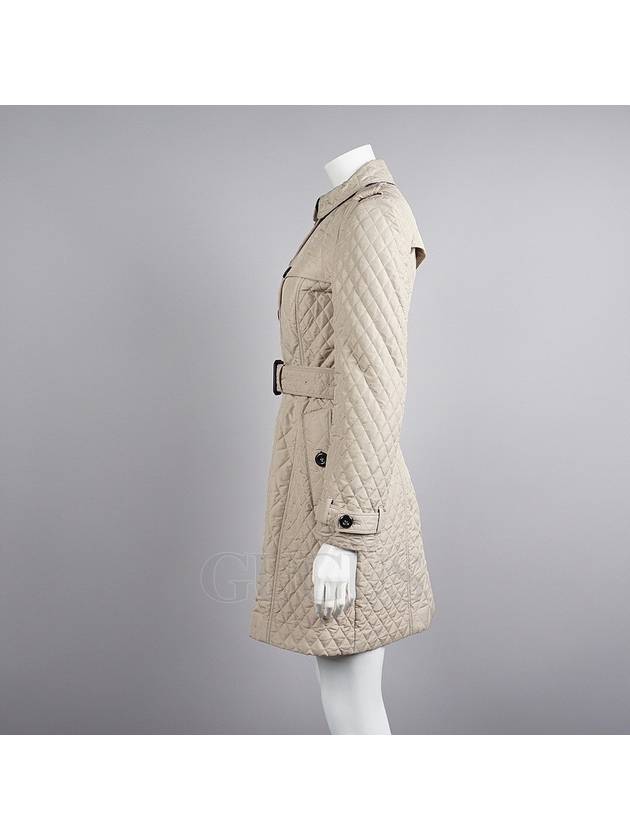 Quilted trench coat - BURBERRY - BALAAN 3