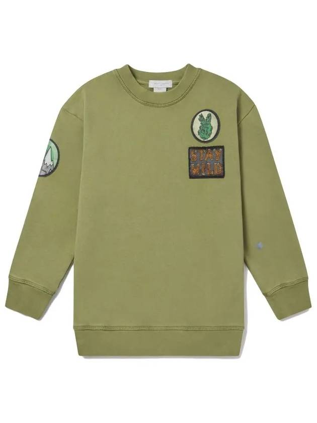 Kids Mountain Fleece Sweatshirt 602248 SRJ46 3305 - STELLA MCCARTNEY - BALAAN 2