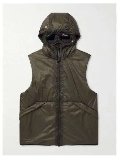 Nada Shell Goggle Vest Green - CP COMPANY - BALAAN 2