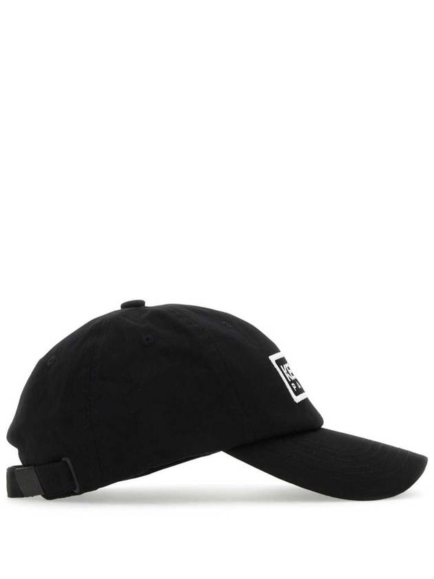 Embroidered Logo Cotton Ball Cap Black - KENZO - BALAAN 3