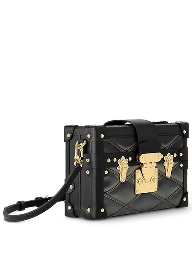 Petite Malle Cross Bag Black - LOUIS VUITTON - BALAAN 3