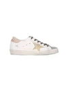 Platinum Glitter Toe Leather Low Top Sneakers White - GOLDEN GOOSE - BALAAN 2