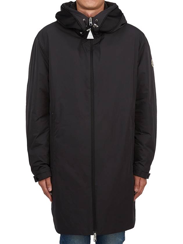 Nible Long Down Padding Black - MONCLER - BALAAN 2