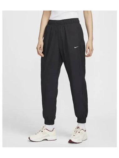 Sportswear Classic Woven UV Mid Rise Loose Jogger Pants W Black White FV7661 010 - NIKE - BALAAN 1