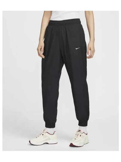 Sportswear Classic Woven Uv Mid-Rise Loose Jogger Track Pants Black - NIKE - BALAAN 2