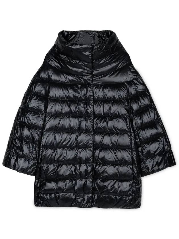 Women's Amelia Down Padded Jumper Jacket Black - HERNO - BALAAN 4