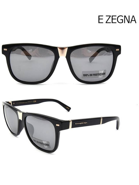 Women's Sunglasses EZ0060D 01C EZ60D - ERMENEGILDO ZEGNA - BALAAN 2