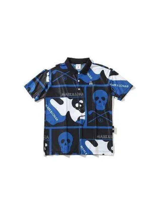 M GN SKULL CAMO MIX PATTERN SS POLO LQ1IX01M - MARK & LONA - BALAAN 1