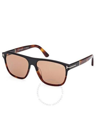 Frances Brown Square Mens Sunglasses - TOM FORD - BALAAN 1