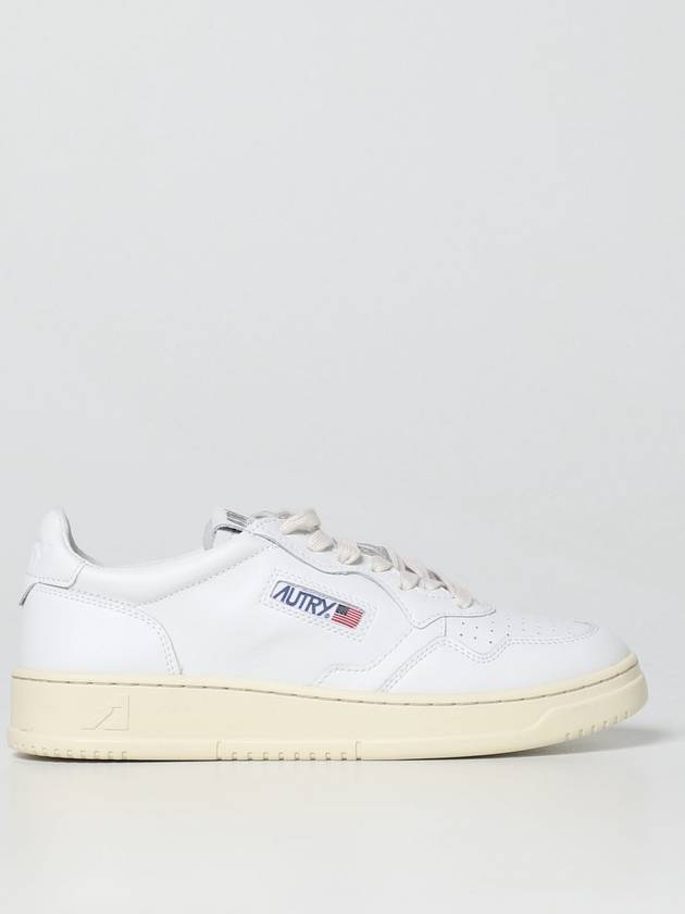 Medalist Leather Low Top Sneakers White - AUTRY - BALAAN 2