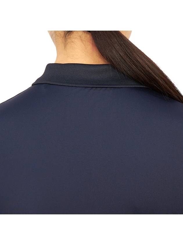 Women's Golf Logo Short Sleeve PK Shirt Navy - HYDROGEN - BALAAN 8