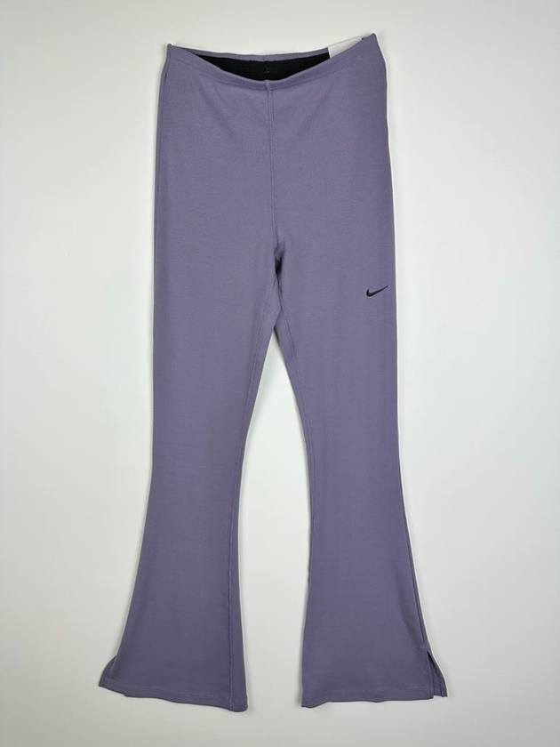 Tight fit mid rise leggings pants FQ2114 509 Lavender XS S Asian - NIKE - BALAAN 1