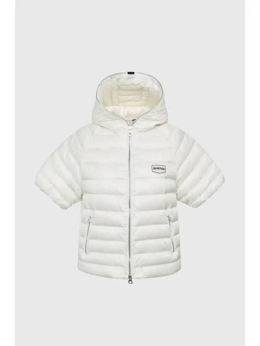 Nascara White Women s Outerwear - DUVETICA - BALAAN 1