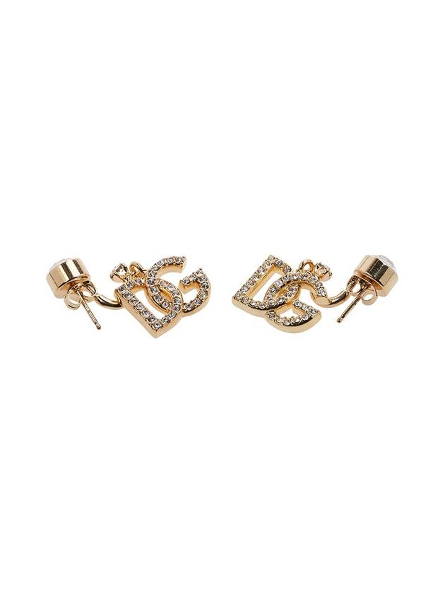 DG Logo Pendant Earrings Gold - DOLCE&GABBANA - BALAAN 9