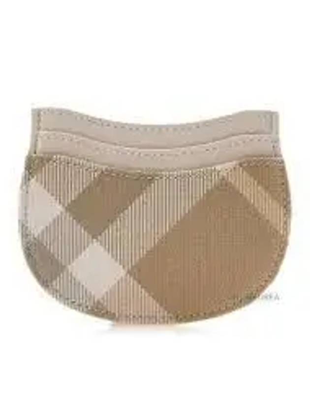 Rocking Horse Check Card Wallet Beige - BURBERRY - BALAAN 2