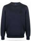 Lettering Logo Sweatshirt Navy - KITON - BALAAN 2