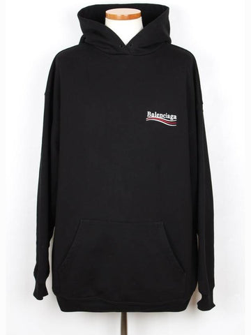 Embroidered wave logo hoodie new model M - BALENCIAGA - BALAAN 1