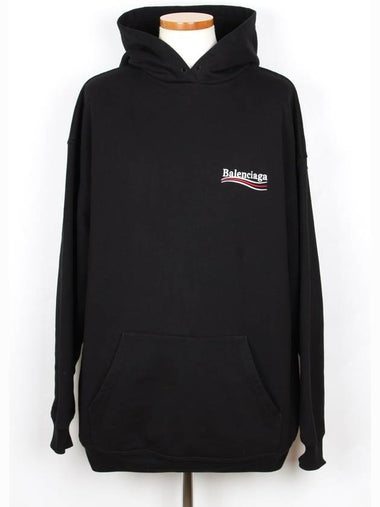 Embroidered wave logo hoodie new model M - BALENCIAGA - BALAAN 1