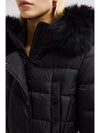 Chloe long hooded jacket padded black KHLOE J20931C000235968E999 - MONCLER - BALAAN 8
