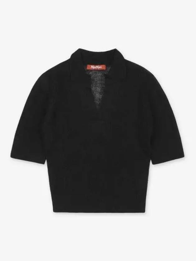 Pablo Knit Top Black - MAX MARA - BALAAN 2