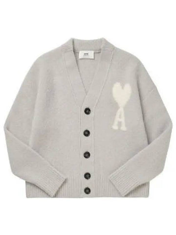 Oversized de Coeur cardigan UKC025 KN0032 090 962523 - AMI - BALAAN 1