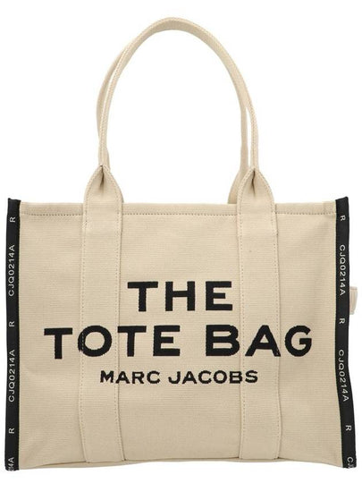 Logo Jacquard Large Tote Bag Warm Sand - MARC JACOBS - BALAAN 2