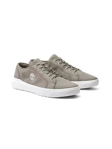 Men's Seneca Bay Canvas Low Top Sneaker Light Taupe - TIMBERLAND - BALAAN 1