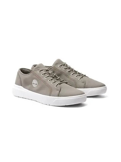 Men's Seneca Bay Canvas Low Top Sneaker Light Taupe - TIMBERLAND - BALAAN 2